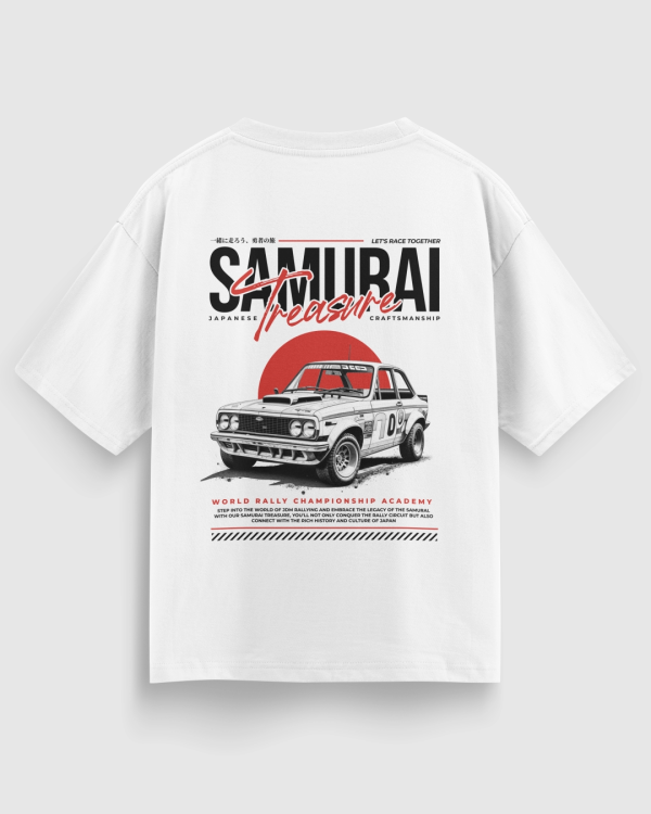 Samurai Treasure Oversized T-Shirt - Image 2