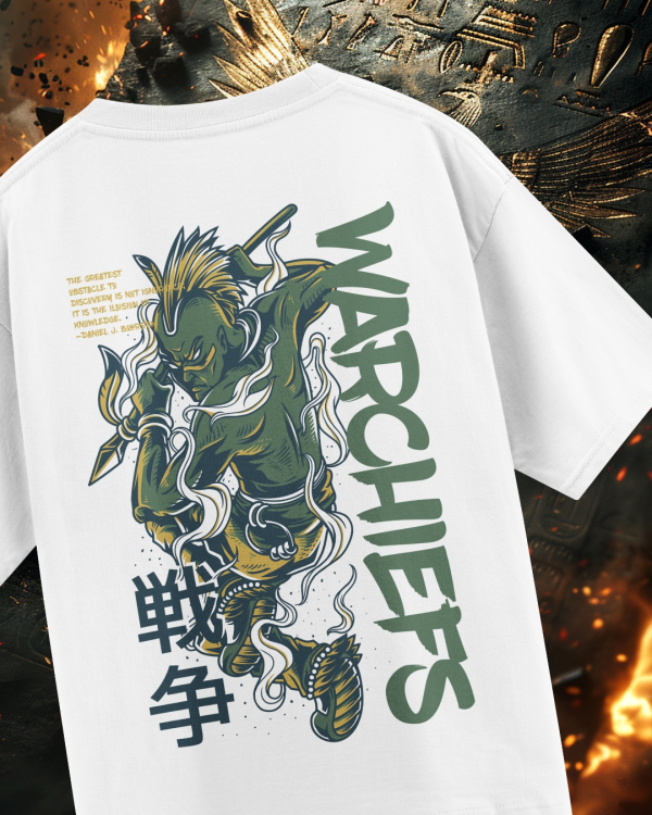 Warchiefs White Oversized T-Shirt